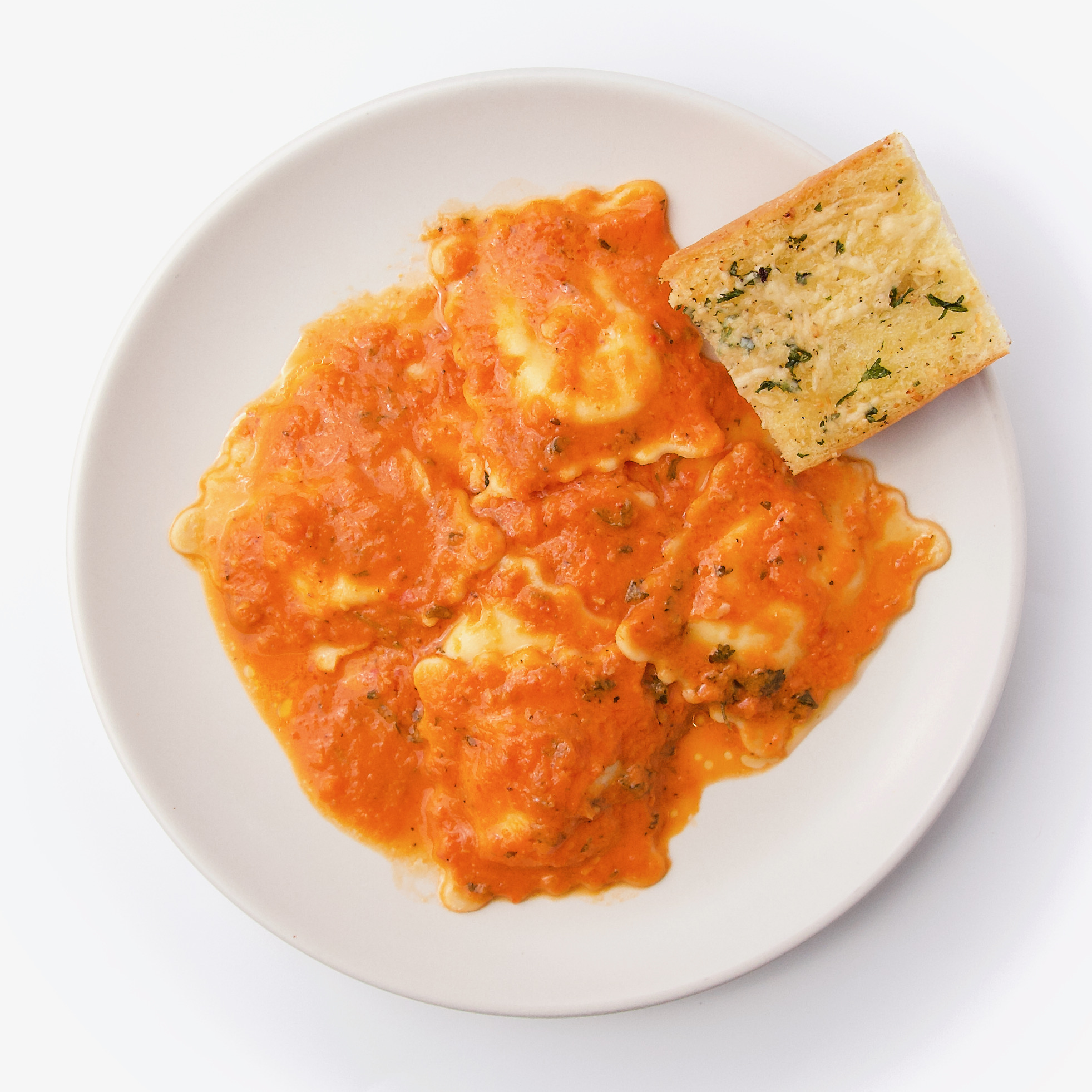 Cheese Ravioli with Marinara