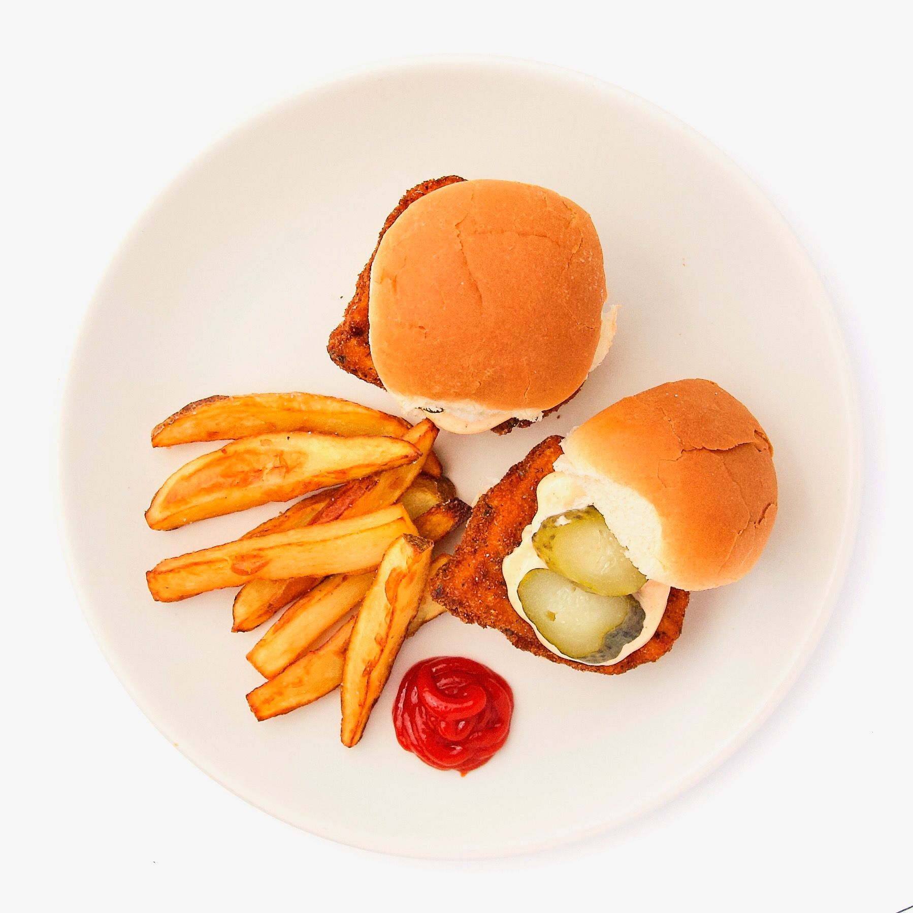 Fried Chicken Sliders