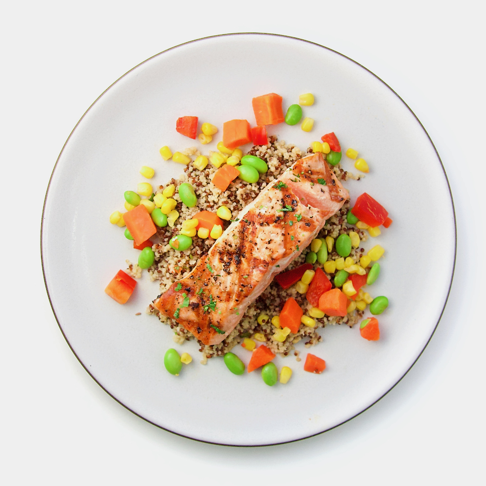 Salmon with Cous Cous